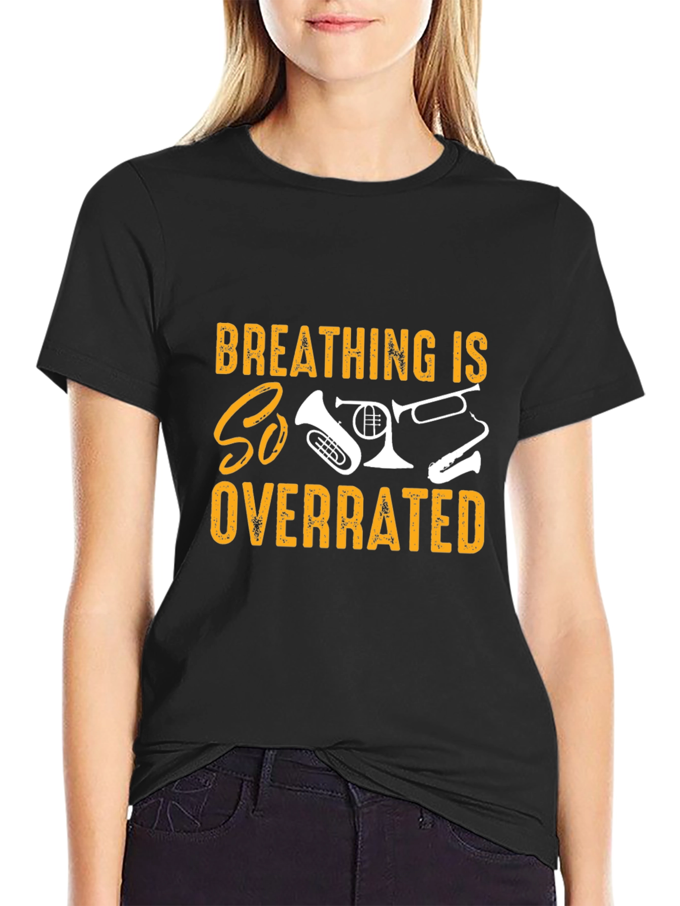 Breathing is So Overrated Musician T-Shirt
