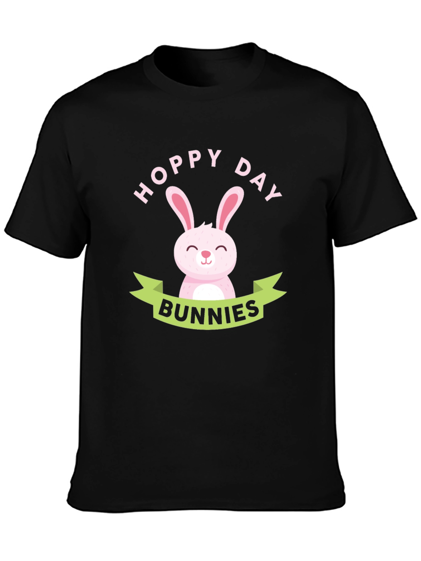 Hoppy Day Bunnies T-Shirt - Cute Easter Tee