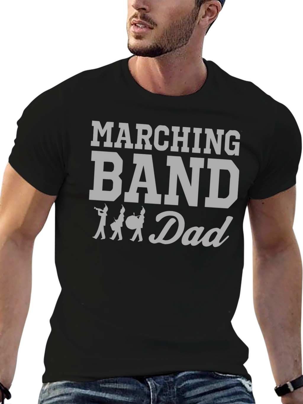 Marching Band Dad T-Shirt - Band Parent Pride