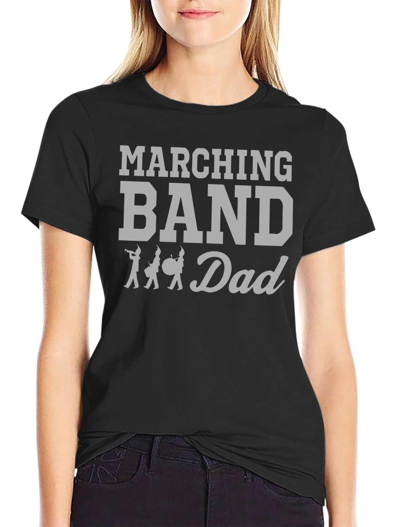 Marching Band Dad T-Shirt - Band Parent Pride