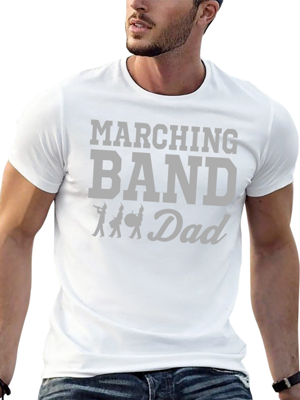 Marching Band Dad T-Shirt - Band Parent Pride