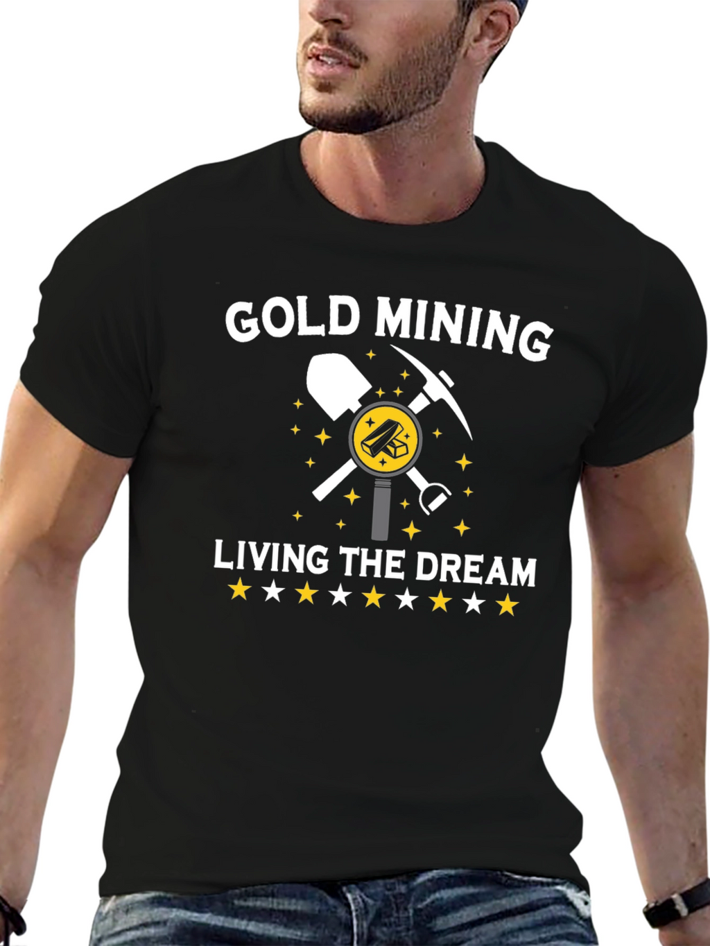 Gold Mining Living The Dream T-Shirt