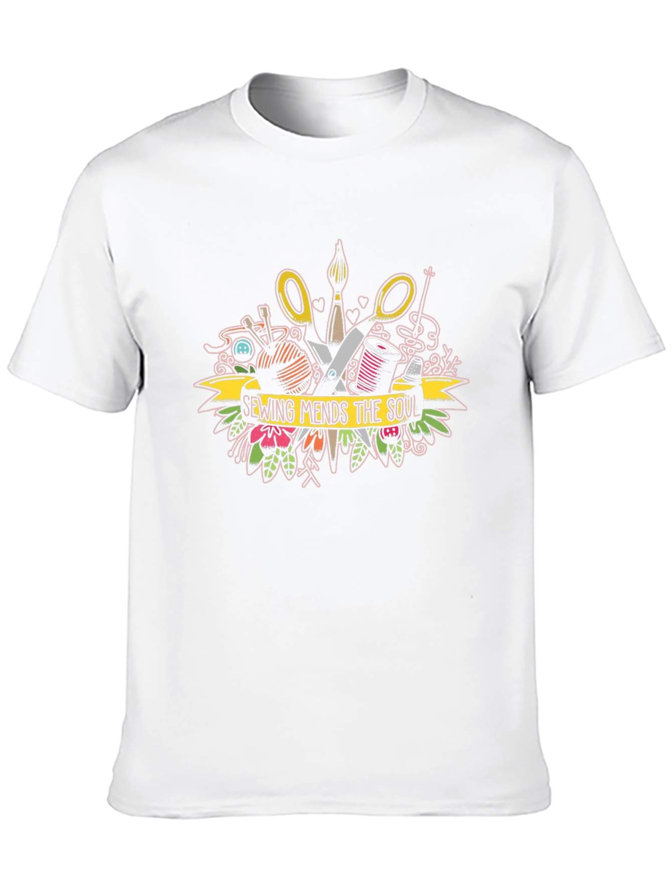 Sewing Mends the Soul Graphic Tee