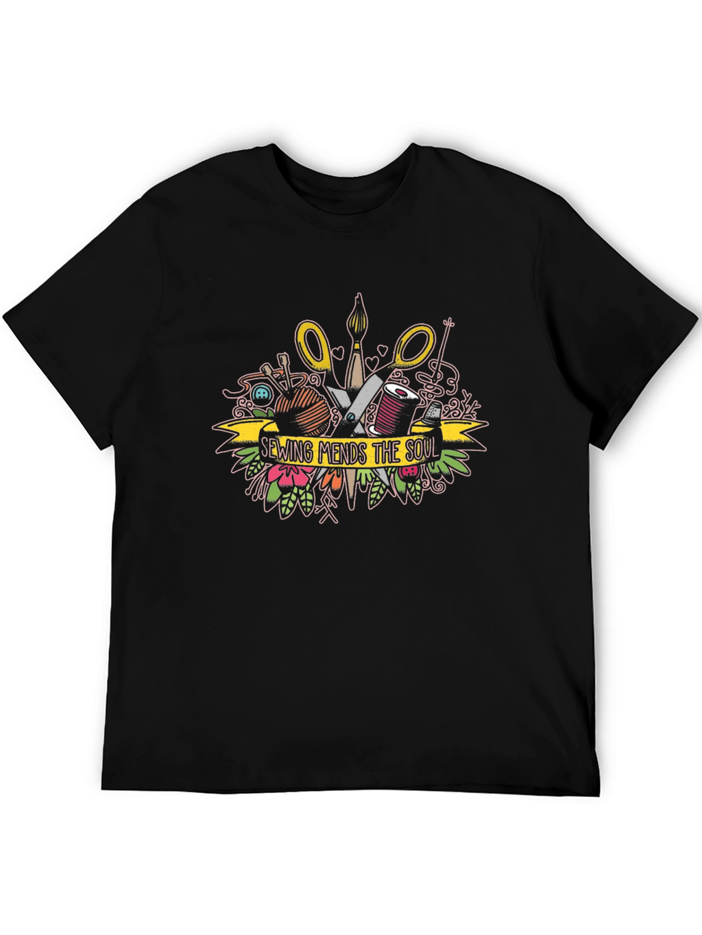 Sewing Mends the Soul Graphic Tee