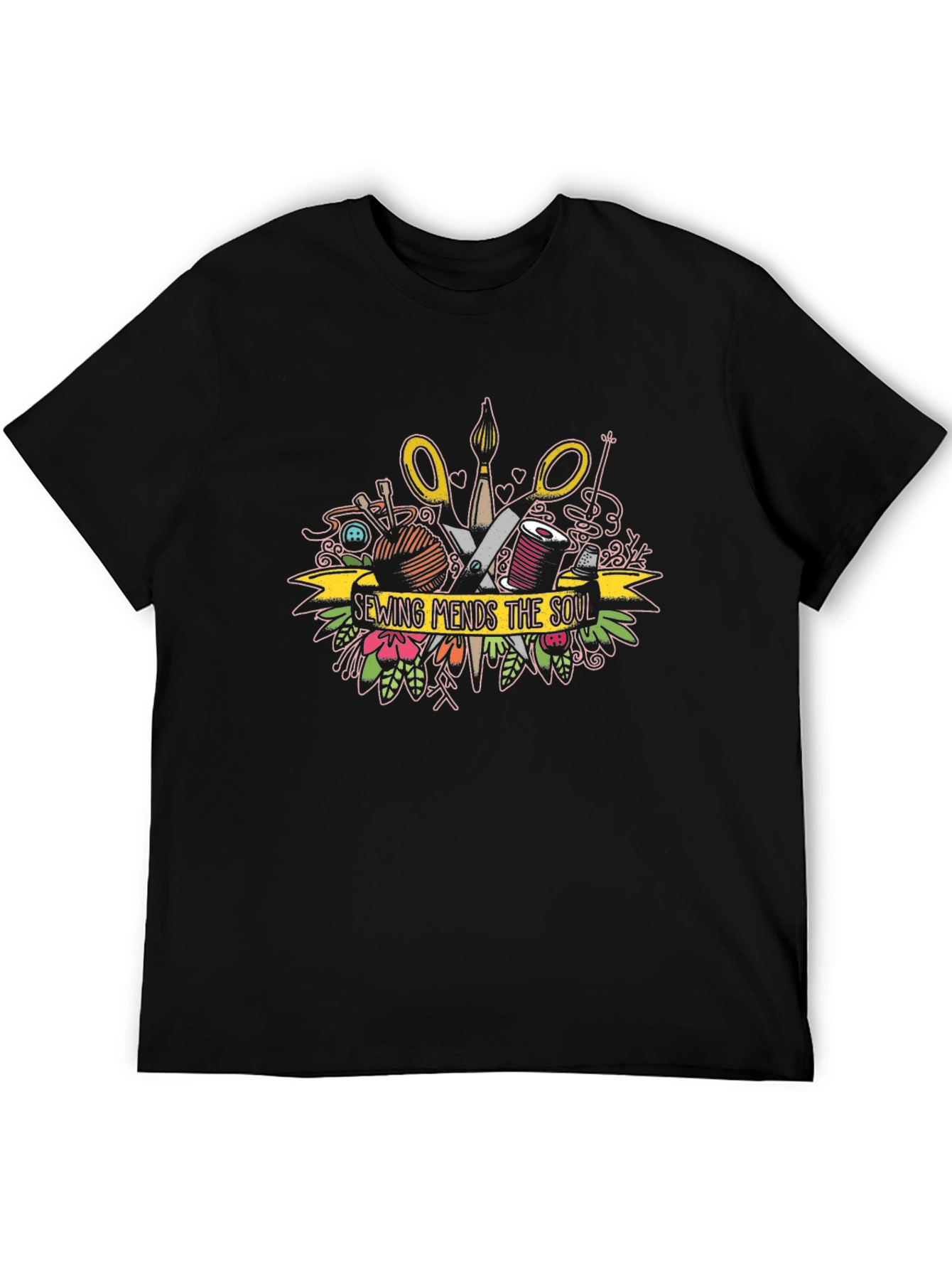 Sewing Mends the Soul Graphic Tee