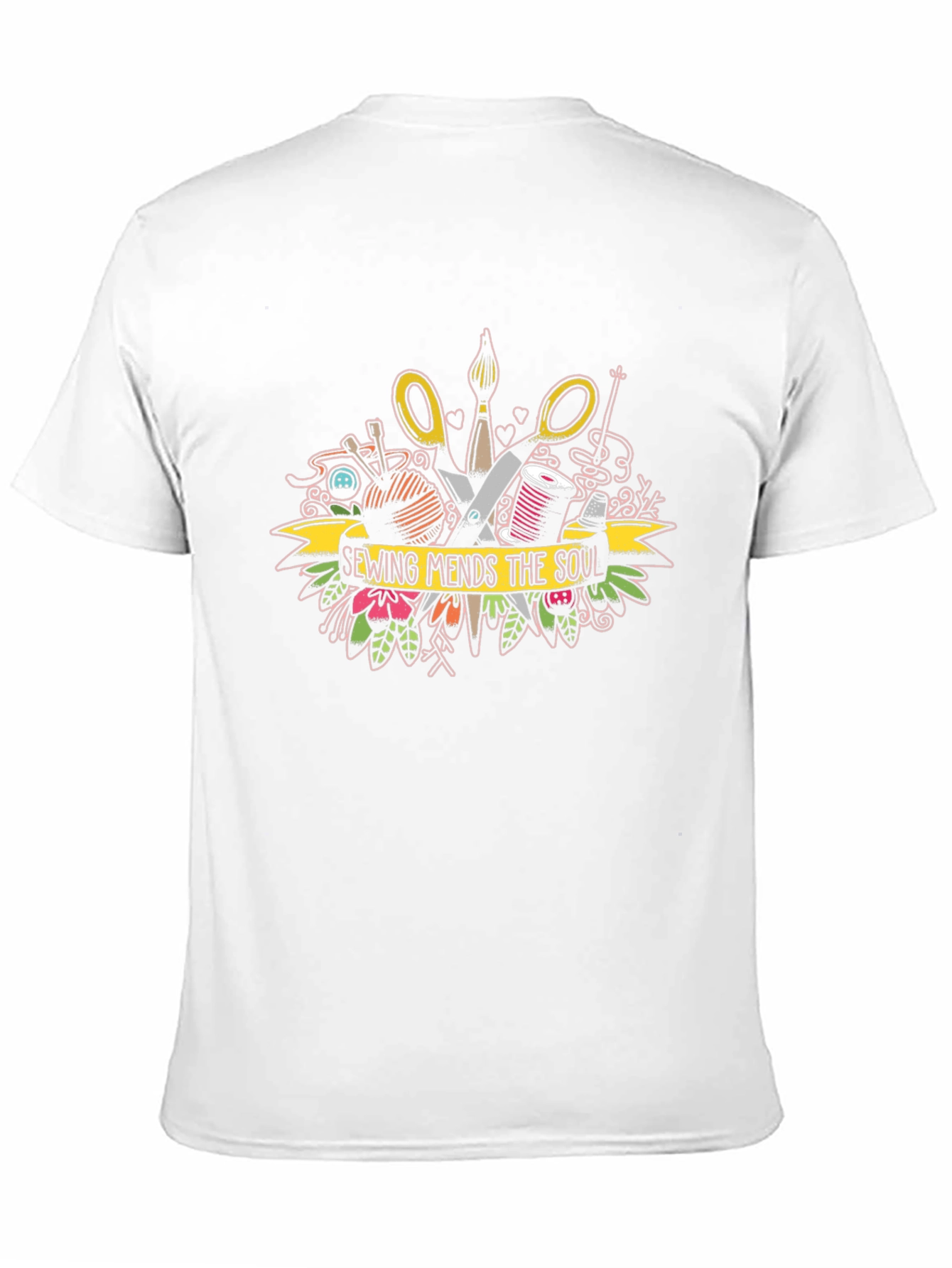 Sewing Mends the Soul Graphic Tee