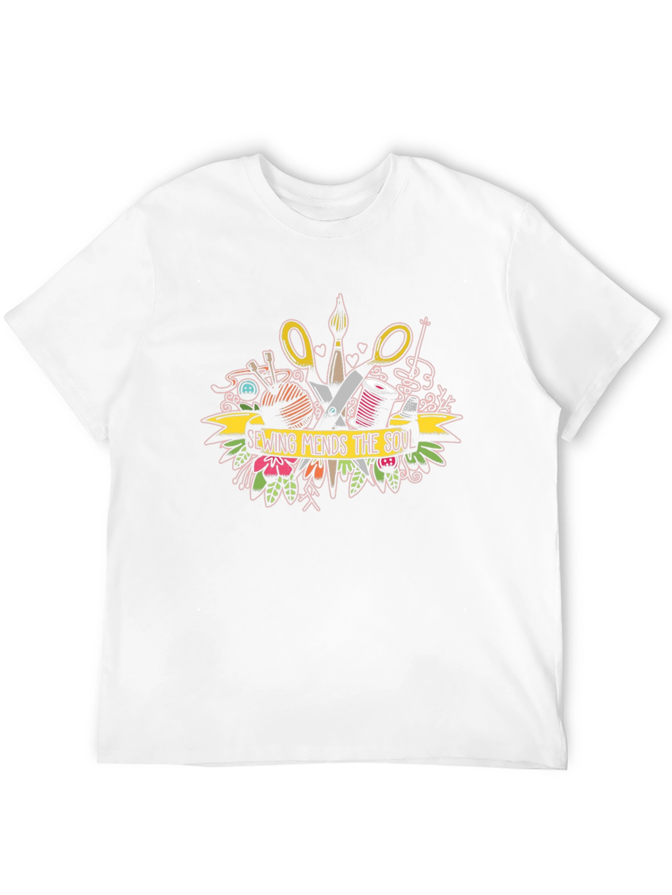 Sewing Mends the Soul Graphic Tee