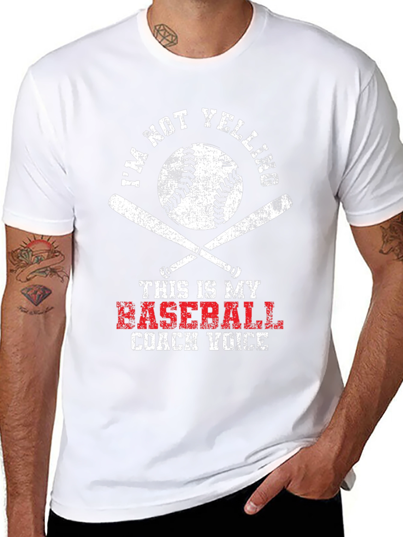 Baseball Coach Voice T-Shirt - Funny Sports Tee