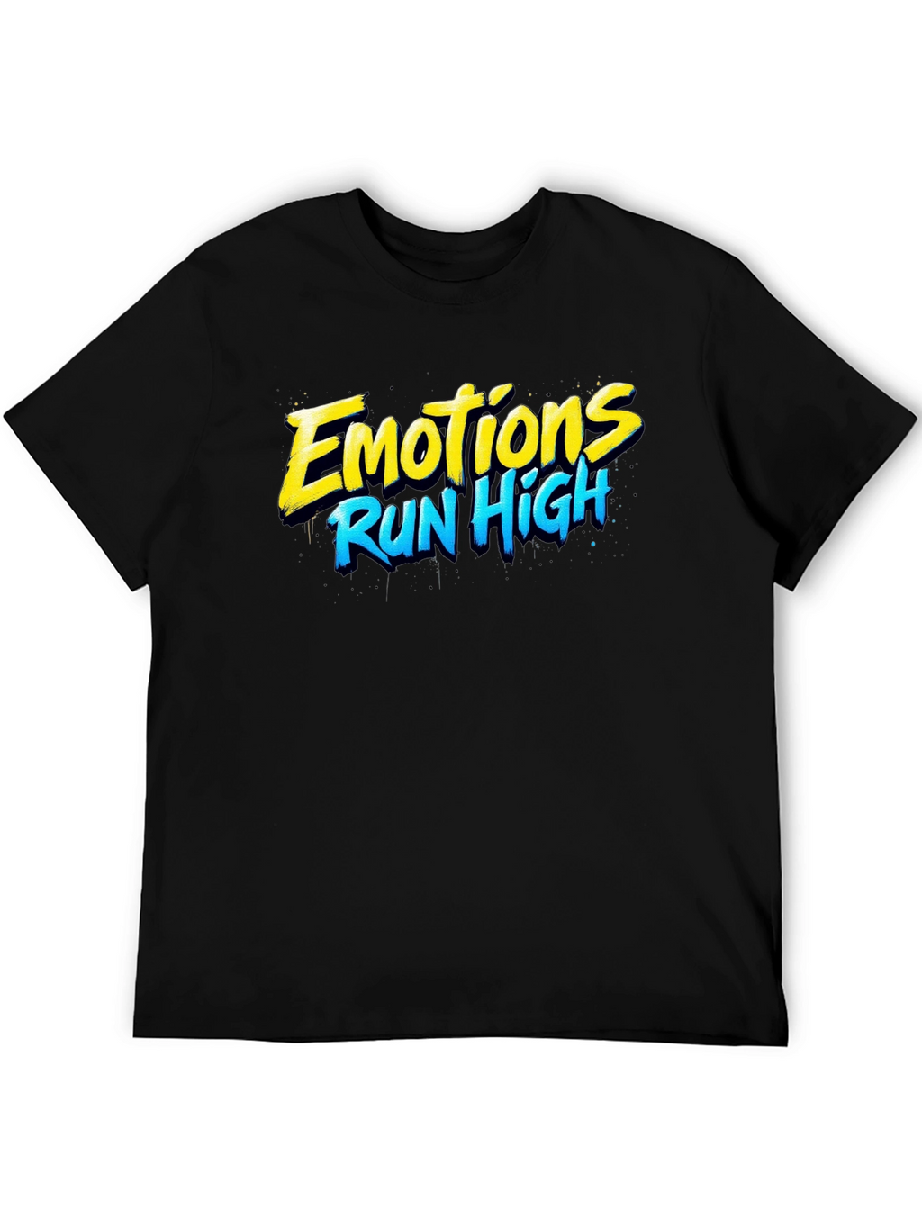 Emotions Run High Graphic T-Shirt
