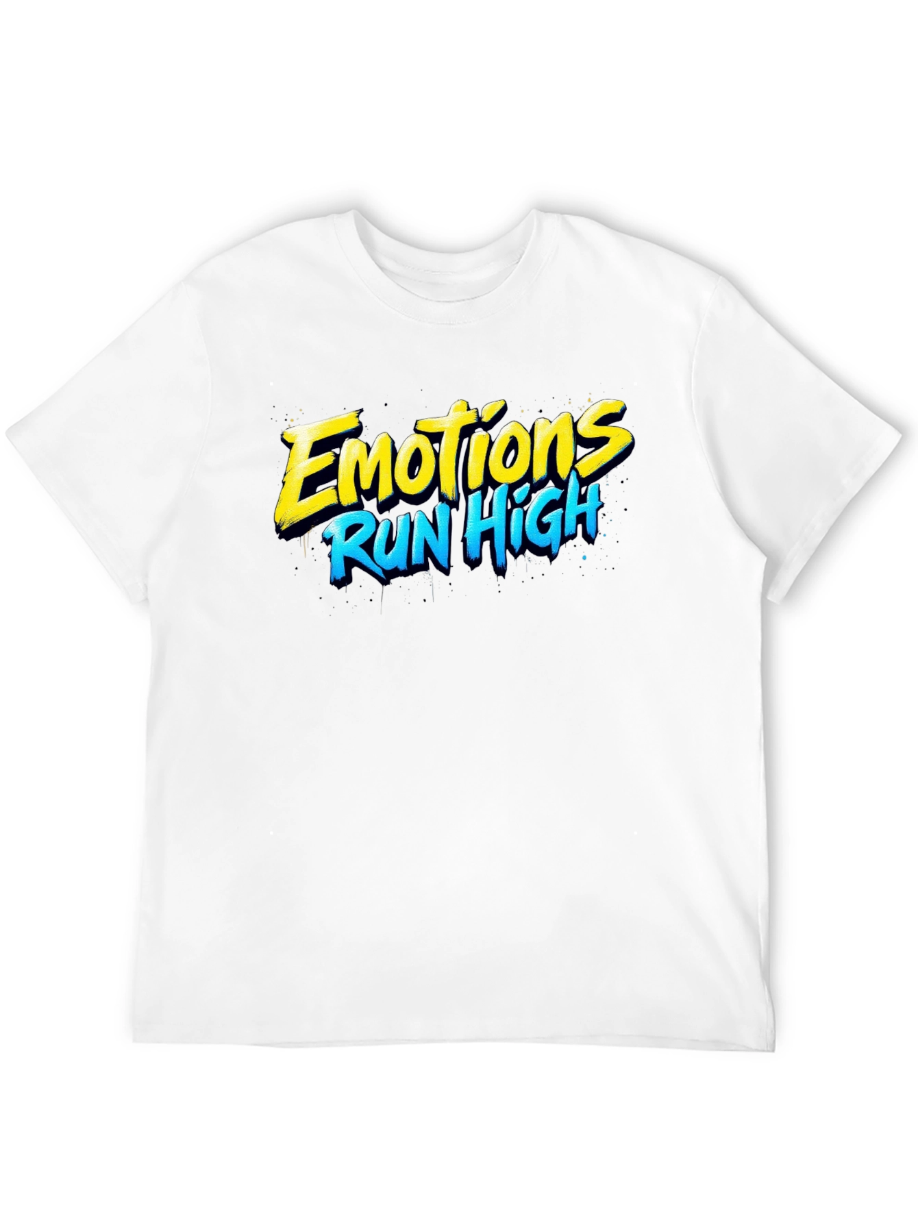 Emotions Run High Graphic T-Shirt