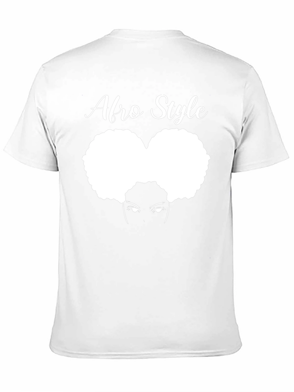 Afro Style T-Shirt - Black Graphic Tee