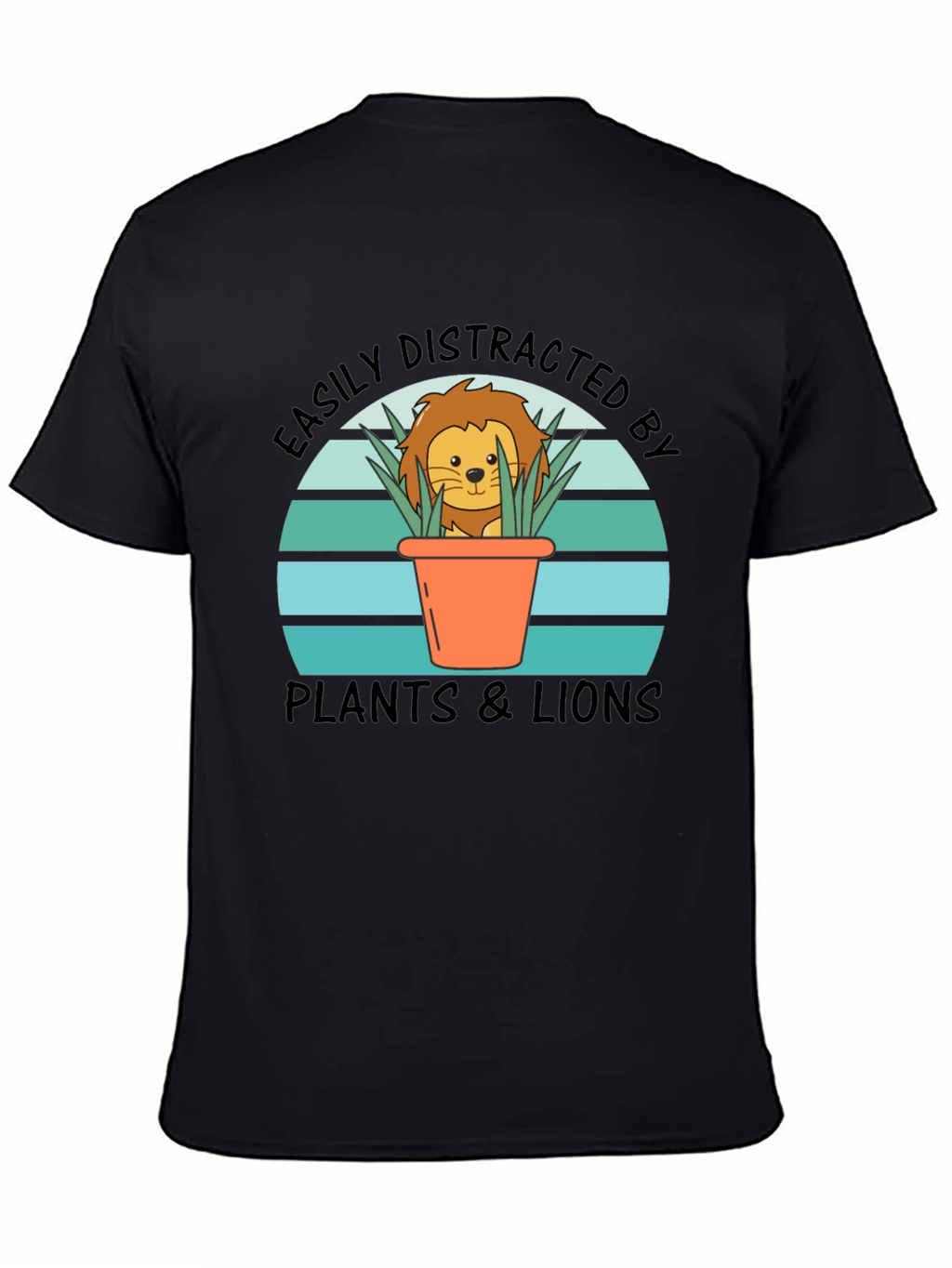 Easily Distracted by Plants & Lions Graphic Tee