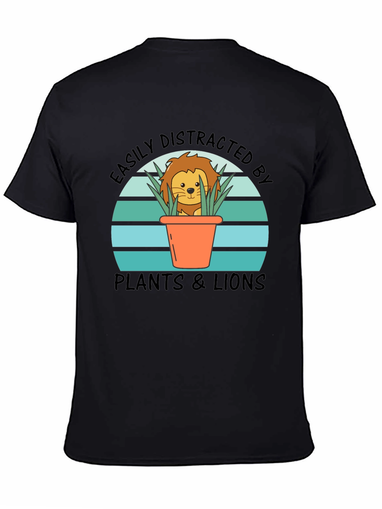 Easily Distracted by Plants & Lions Graphic Tee