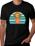 Easily Distracted by Plants & Lions Graphic Tee