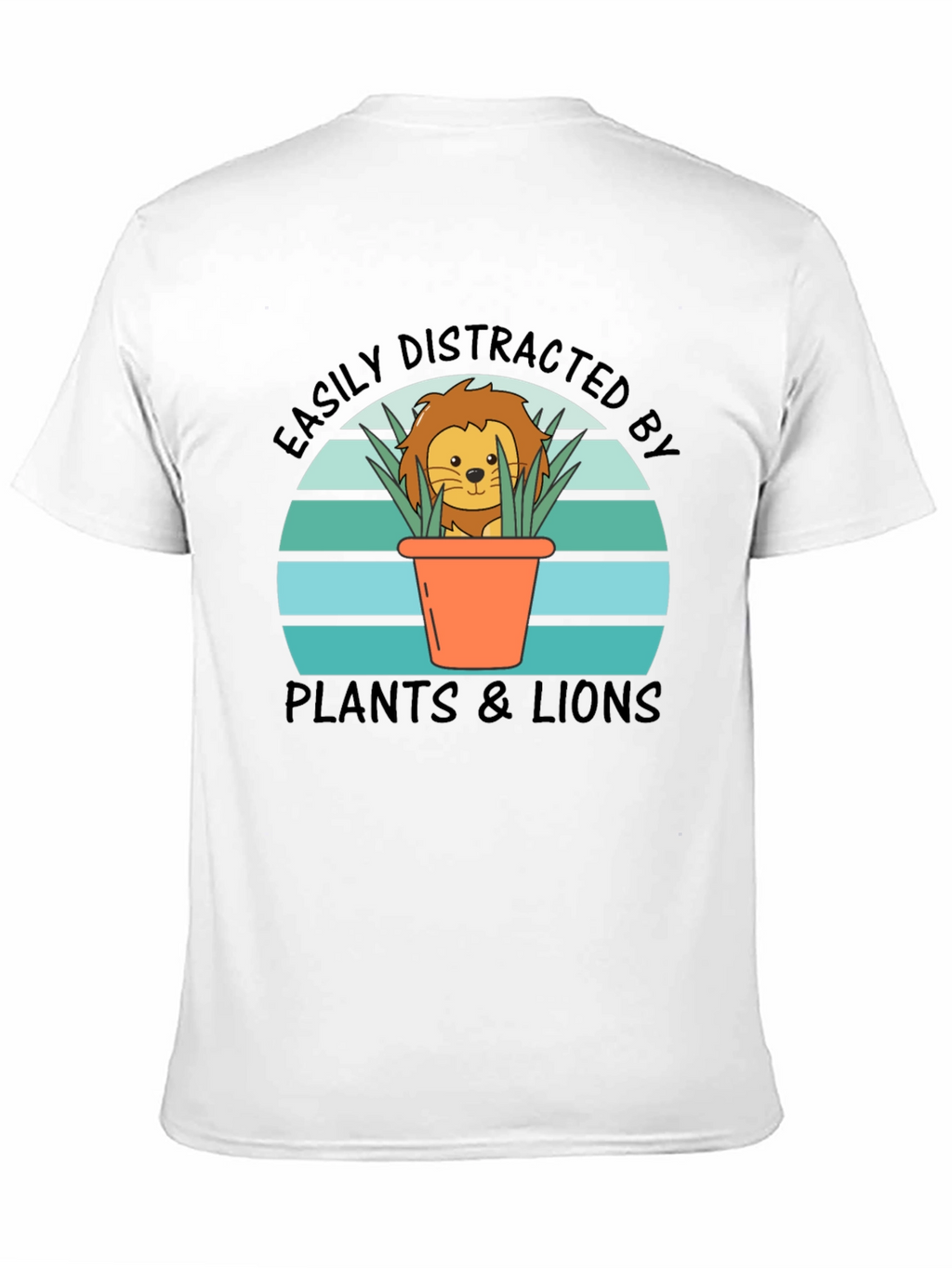 Easily Distracted by Plants & Lions Graphic Tee