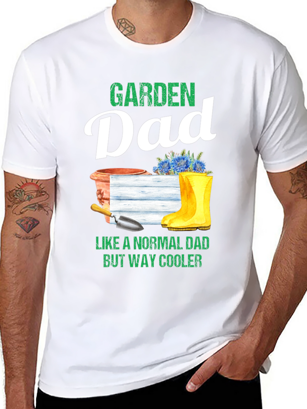 Garden Dad T-Shirt - Cool Gardener Gift