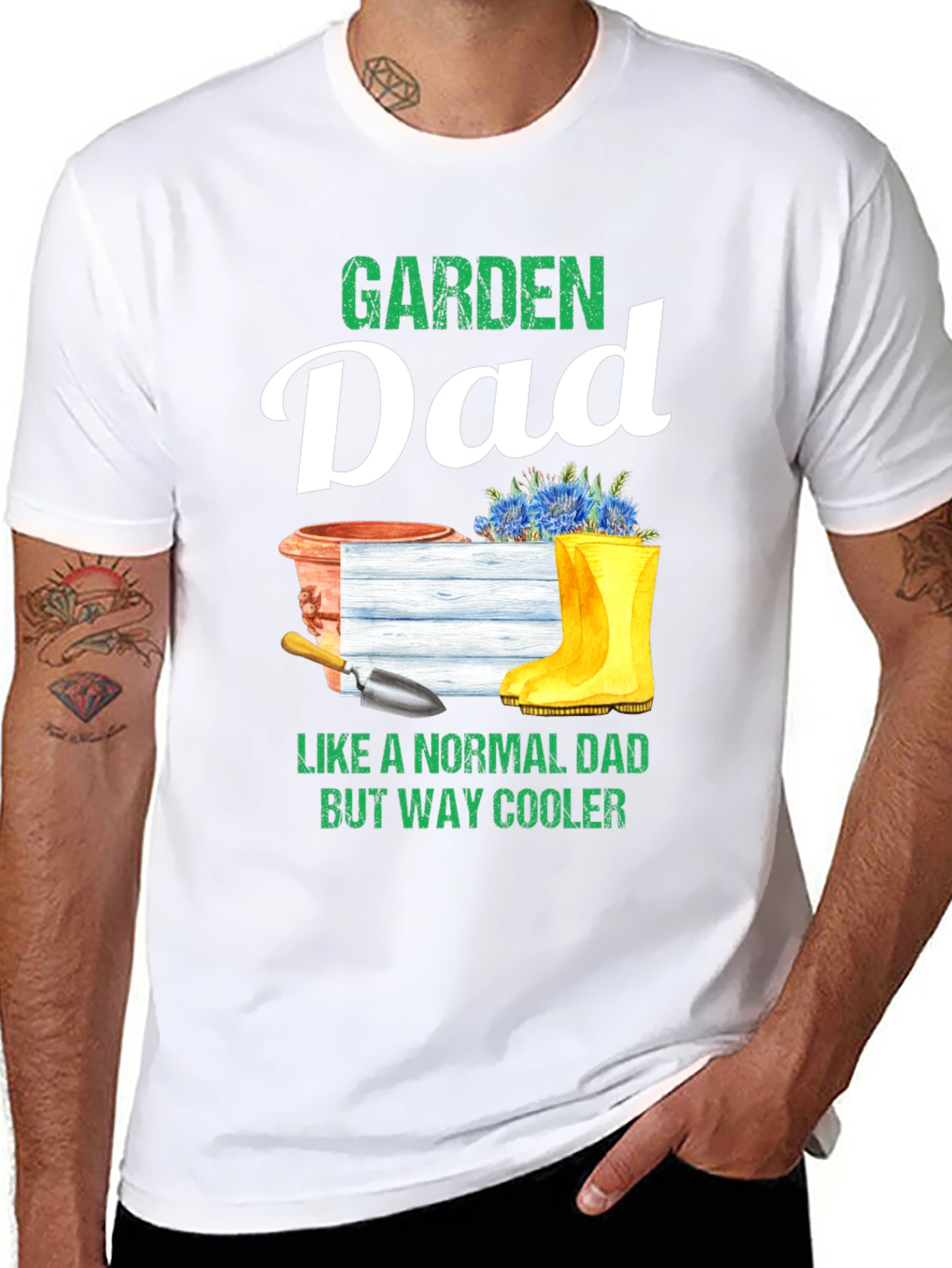 Garden Dad T-Shirt - Cool Gardener Gift
