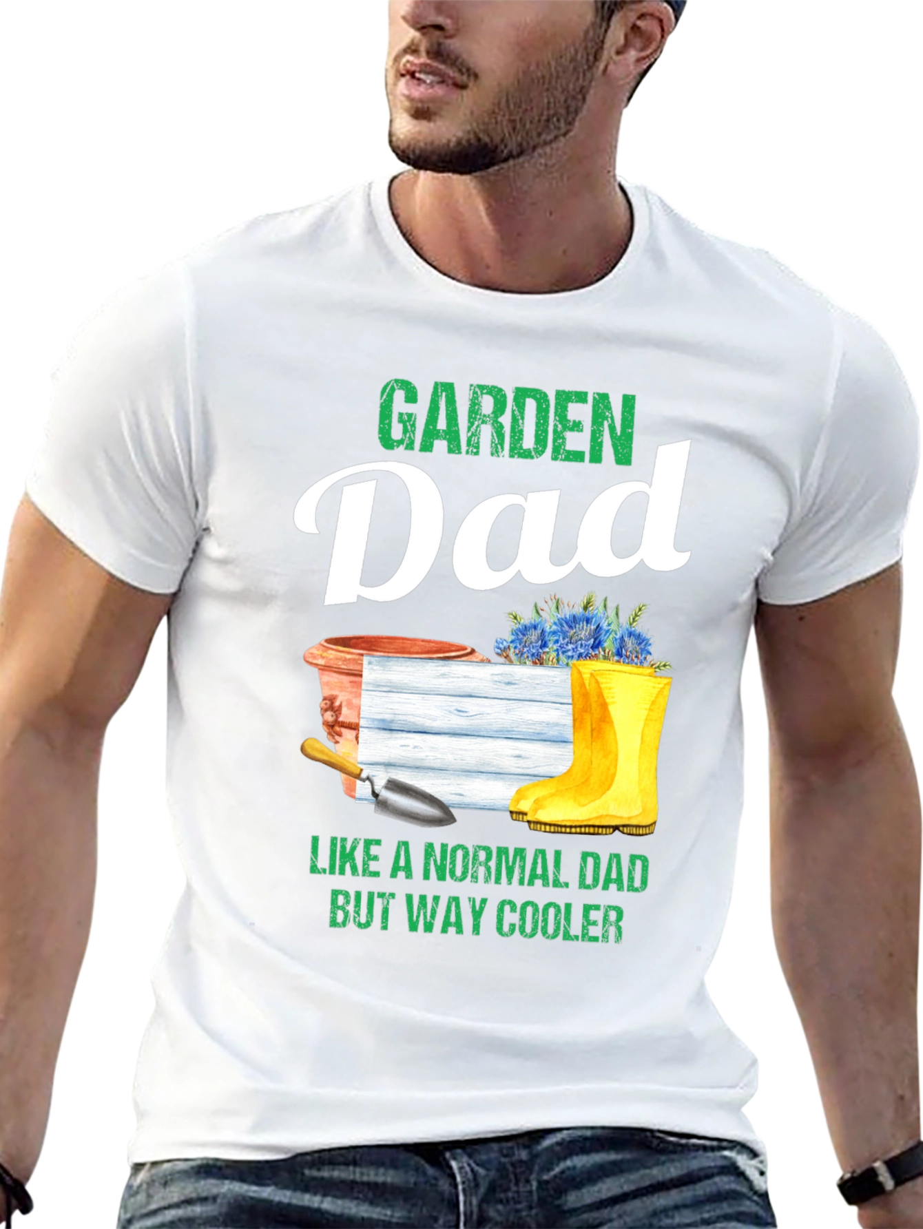 Garden Dad T-Shirt - Cool Gardener Gift
