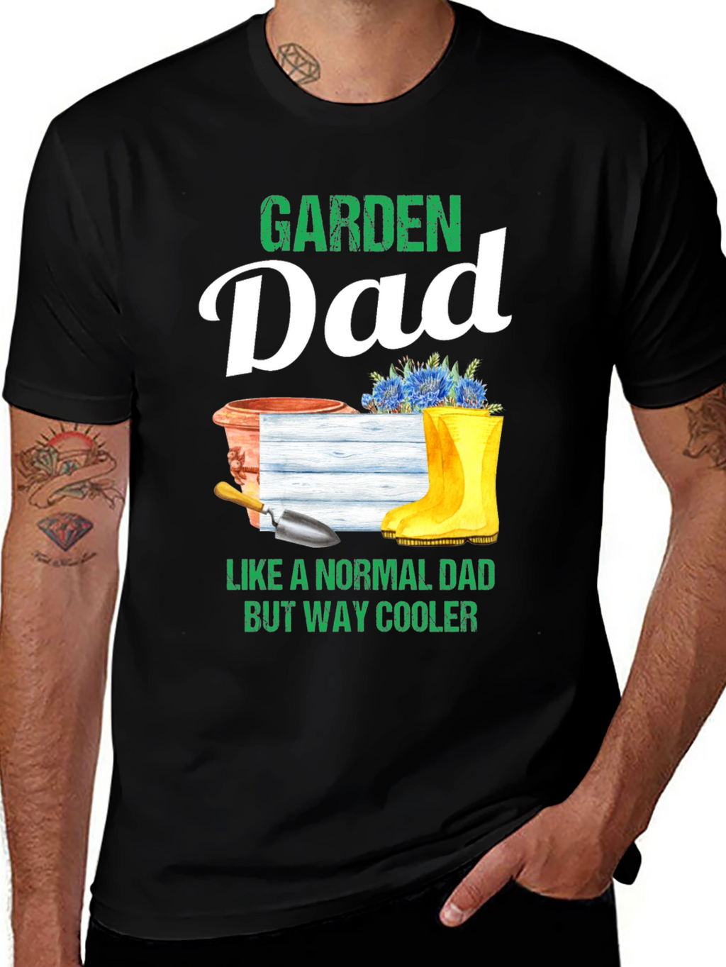 Garden Dad T-Shirt - Cool Gardener Gift