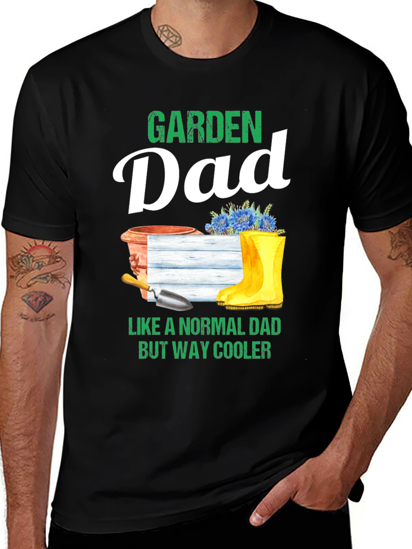 Garden Dad T-Shirt - Cool Gardener Gift