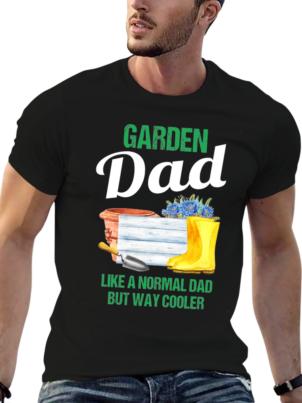 Garden Dad T-Shirt - Cool Gardener Gift