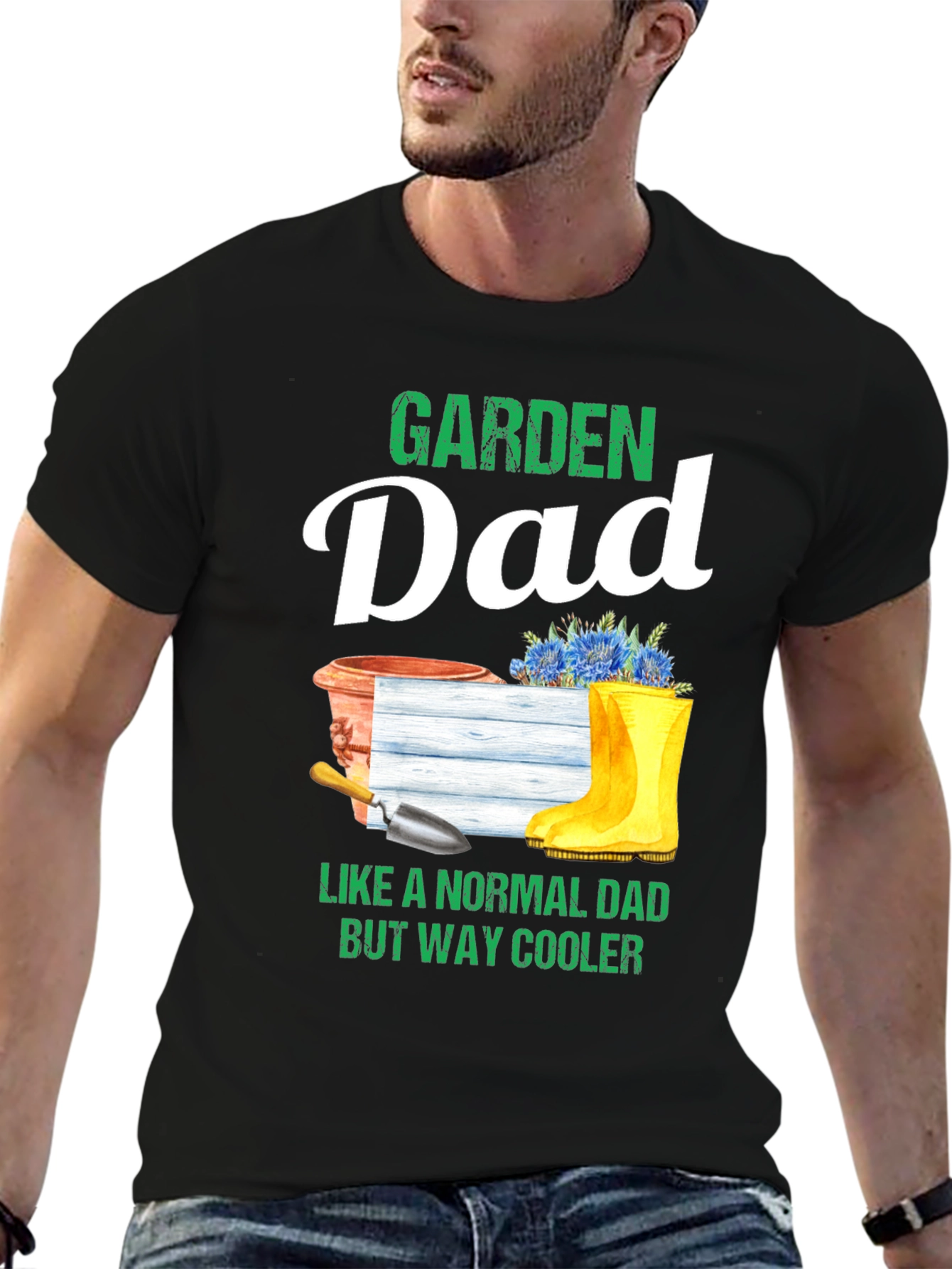 Garden Dad T-Shirt - Cool Gardener Gift