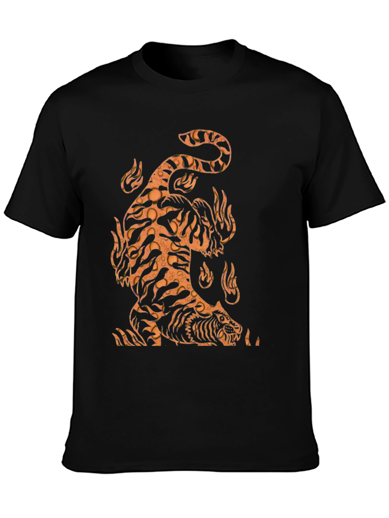 Black Tiger Graphic Tee - Mens