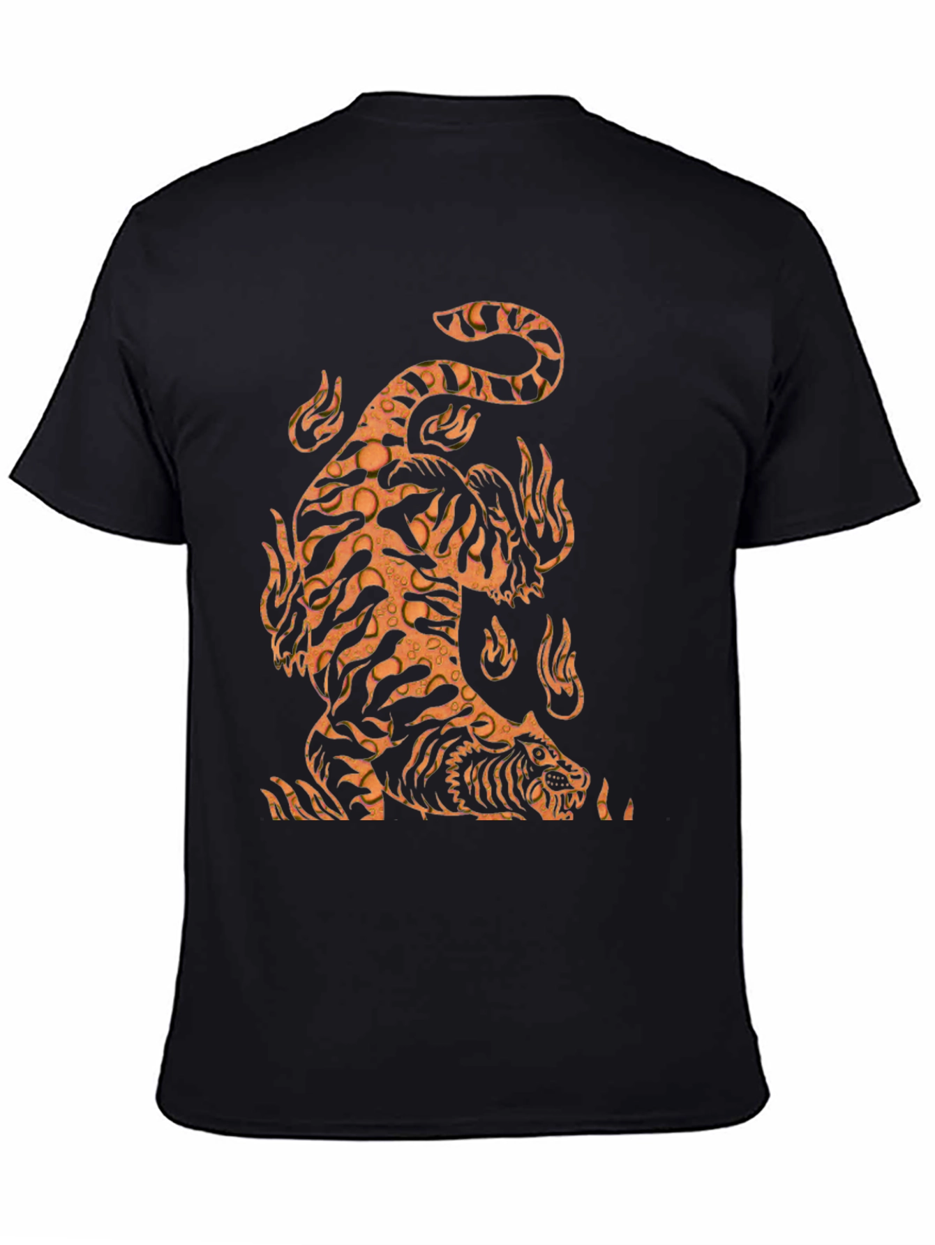 Black Tiger Graphic Tee - Mens