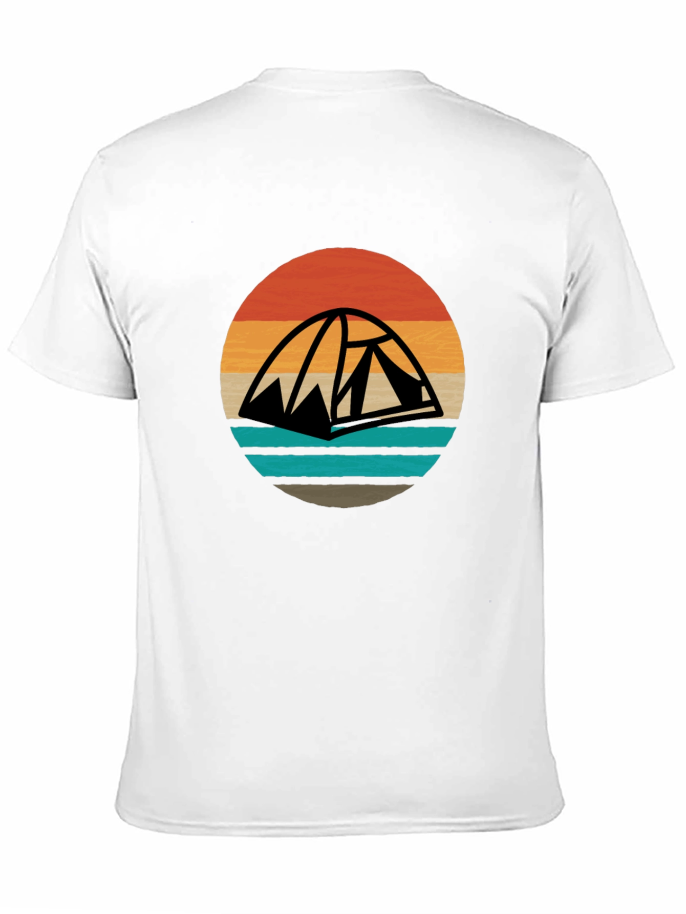 Retro Camping Tent T-Shirt