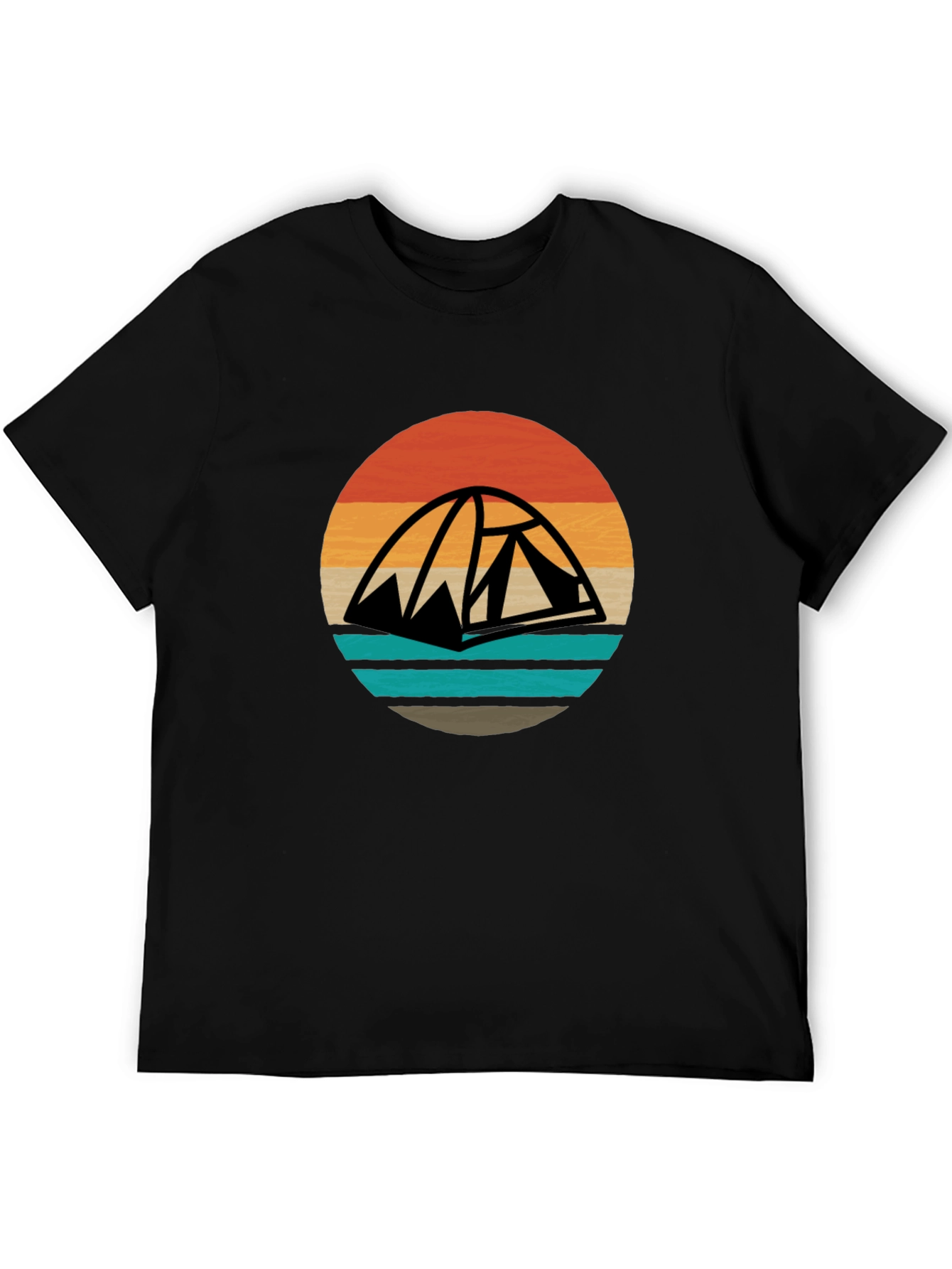 Retro Camping Tent T-Shirt