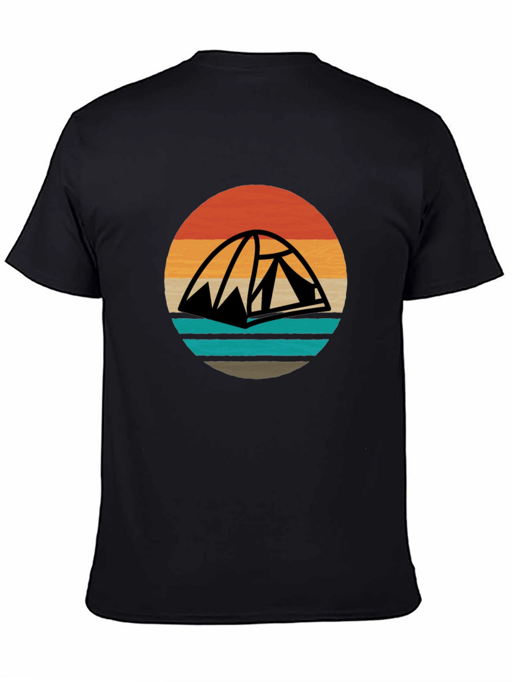 Retro Camping Tent T-Shirt