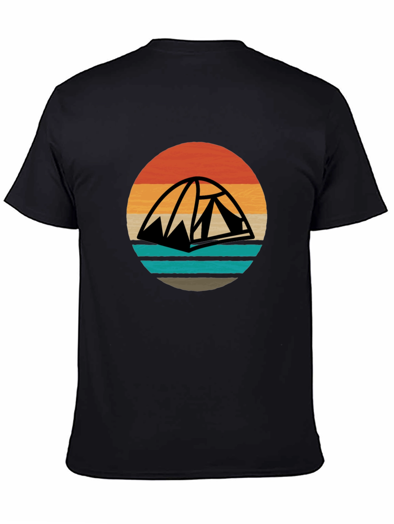 Retro Camping Tent T-Shirt