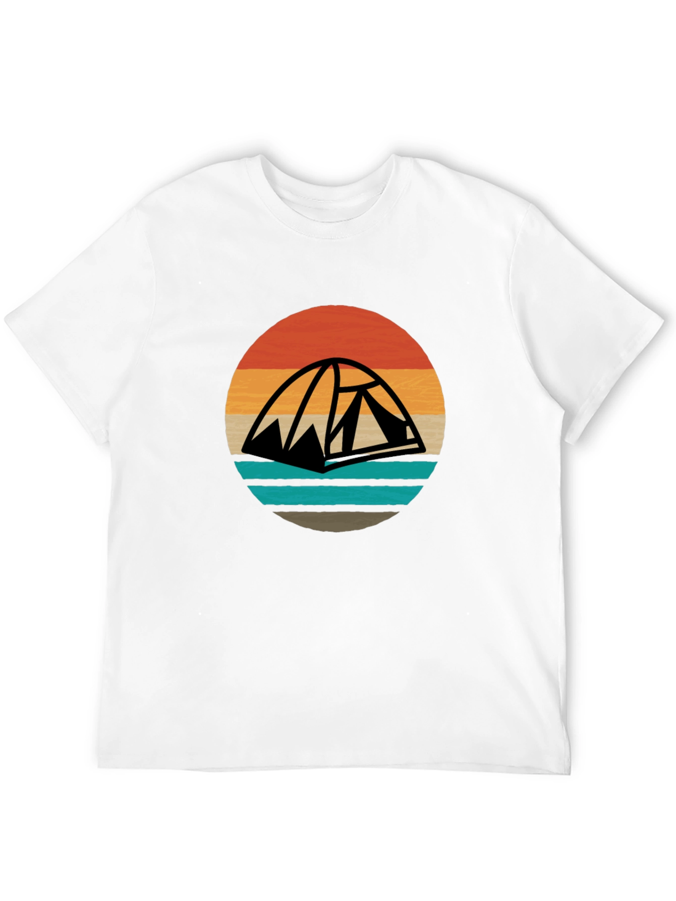 Retro Camping Tent T-Shirt
