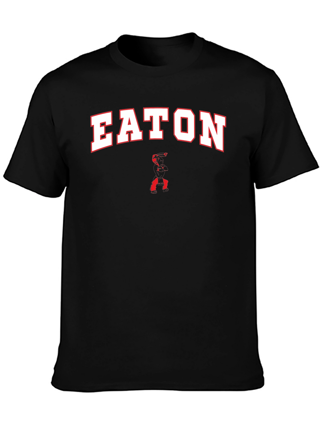 EATON Collegiate Style Graphic Tee - Black