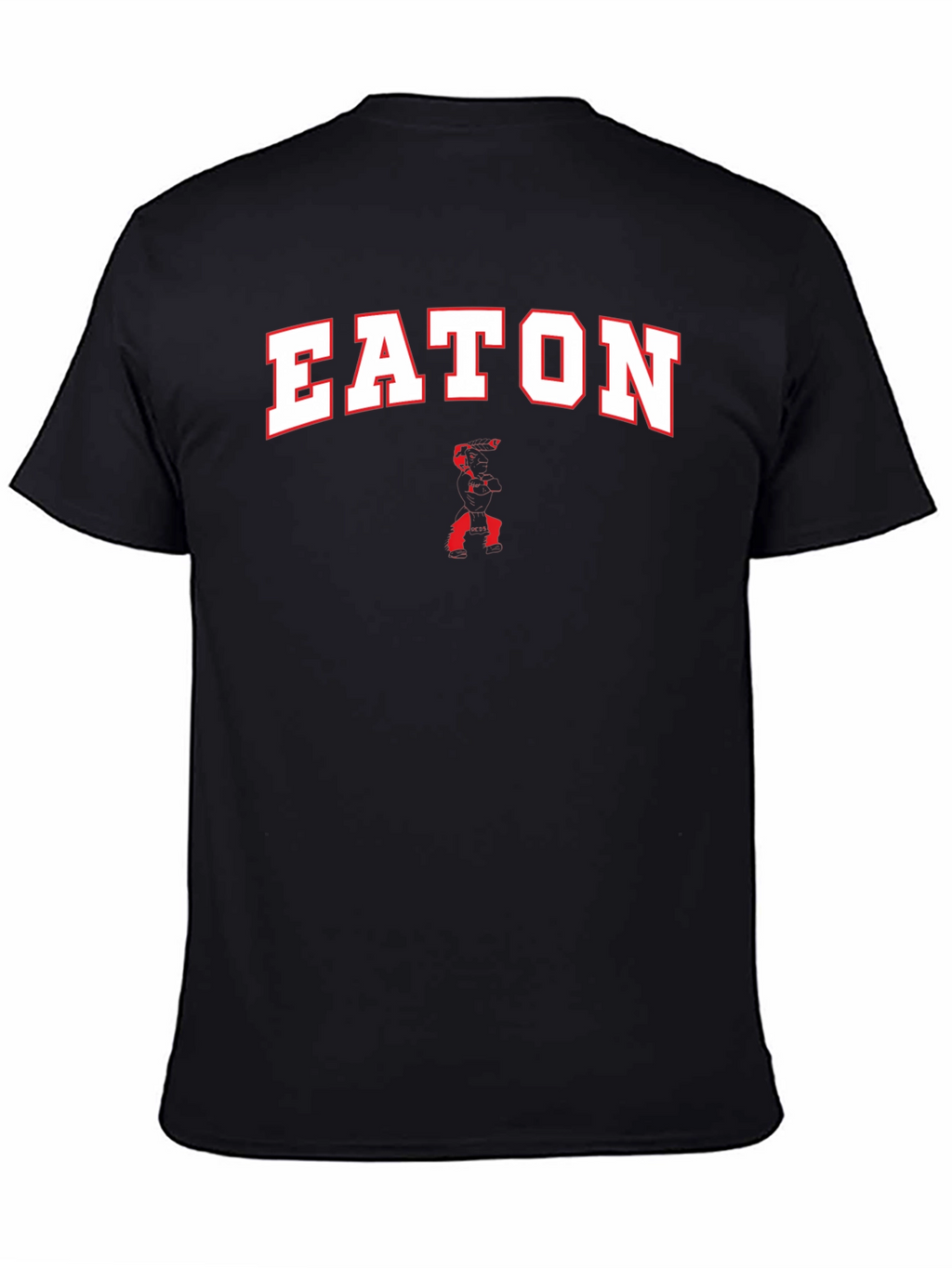 EATON Collegiate Style Graphic Tee - Black