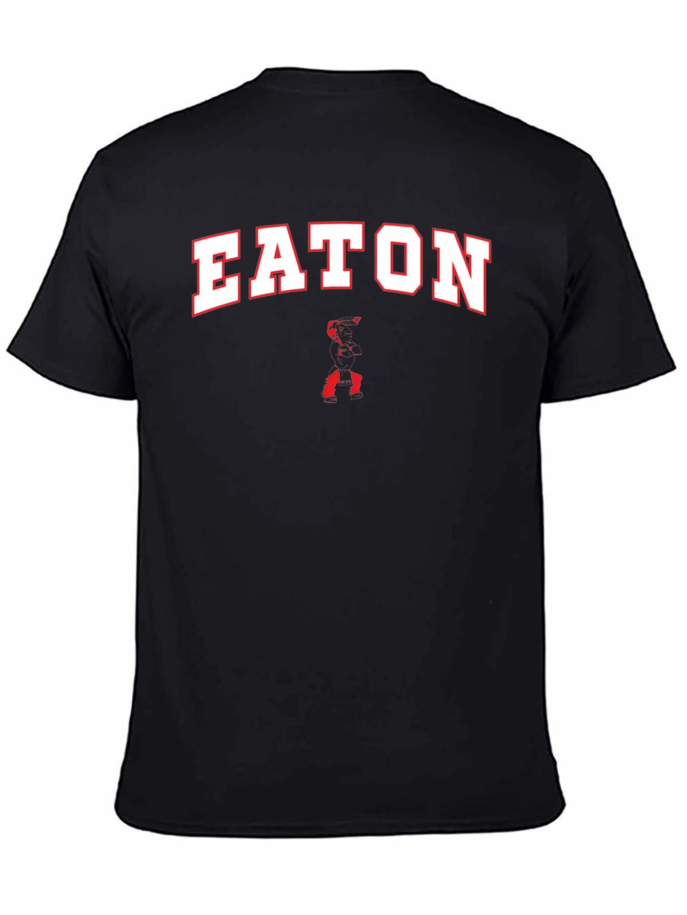 EATON Collegiate Style Graphic Tee - Black