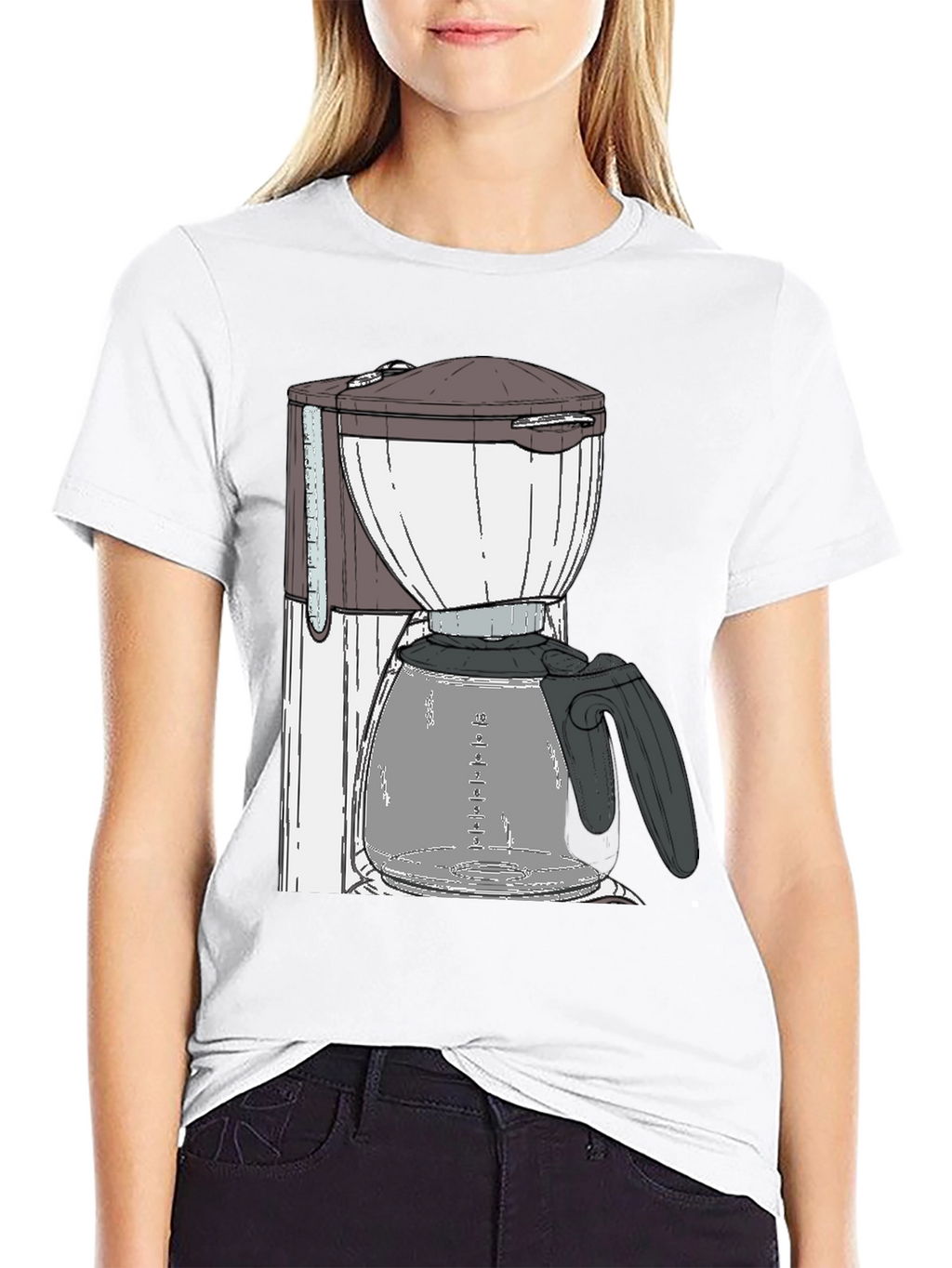 Coffee Maker Graphic Tee - Black T-Shirt