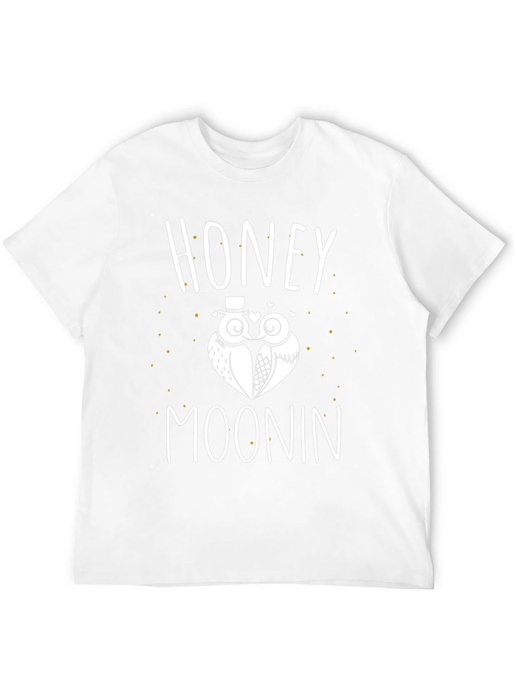 Honeymoon Owls Graphic T-Shirt - Anniversary Gift