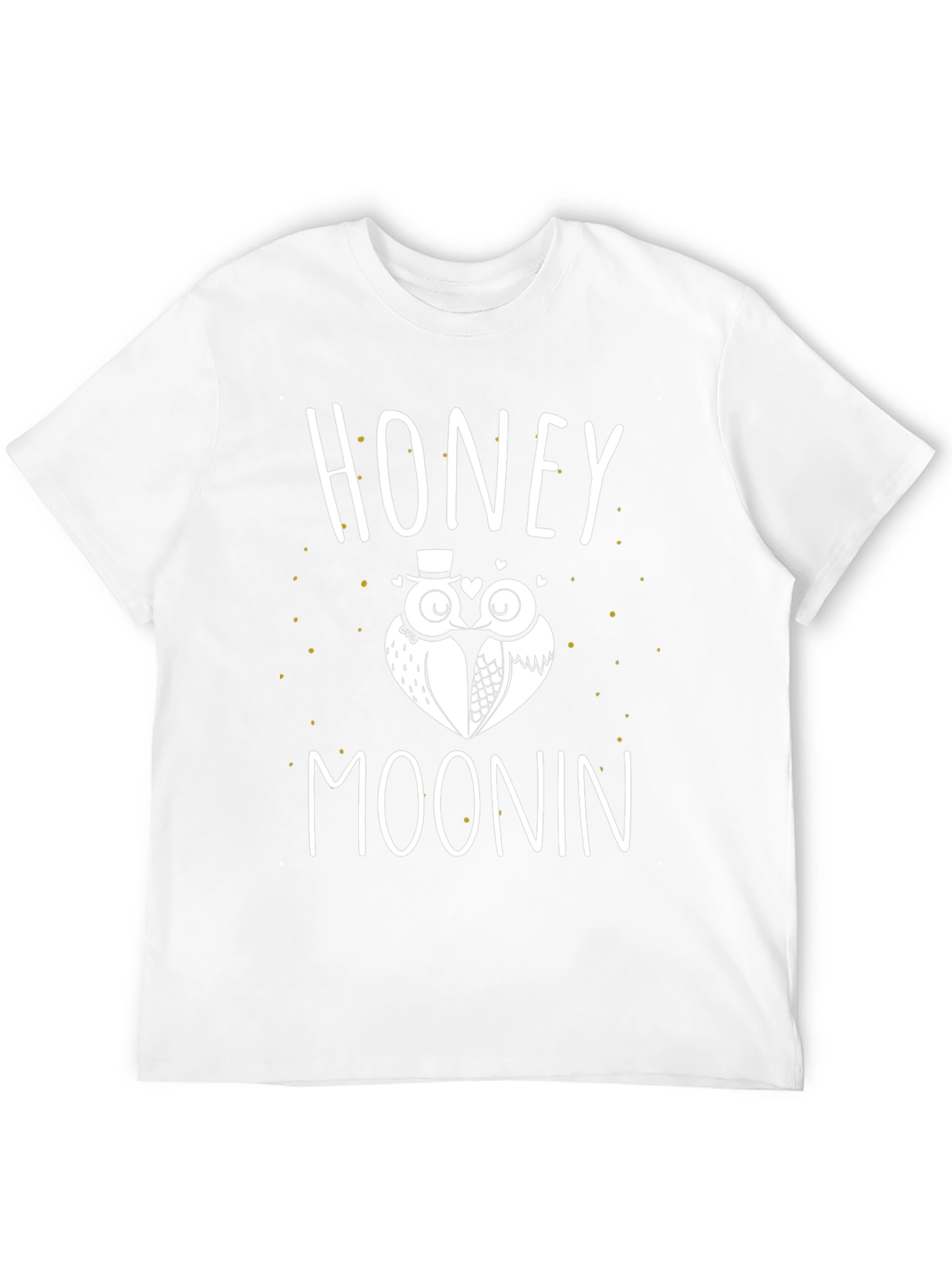 Honeymoon Owls Graphic T-Shirt - Anniversary Gift