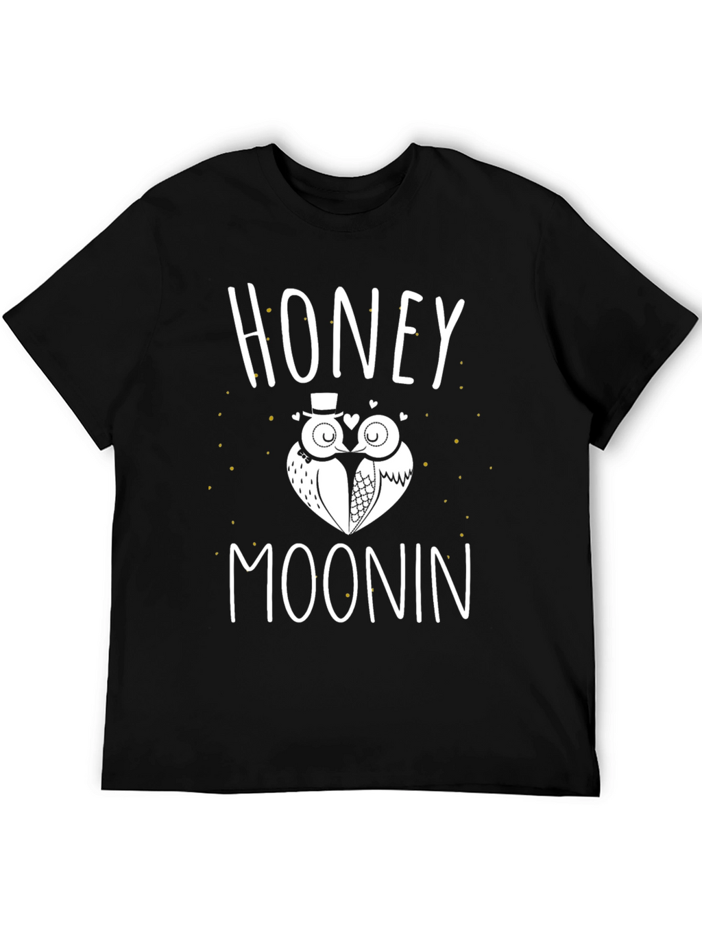 Honeymoon Owls Graphic T-Shirt - Anniversary Gift