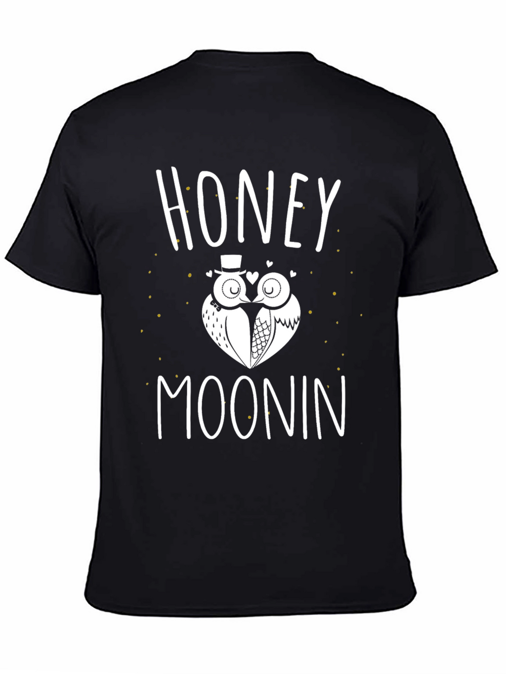 Honeymoon Owls Graphic T-Shirt - Anniversary Gift