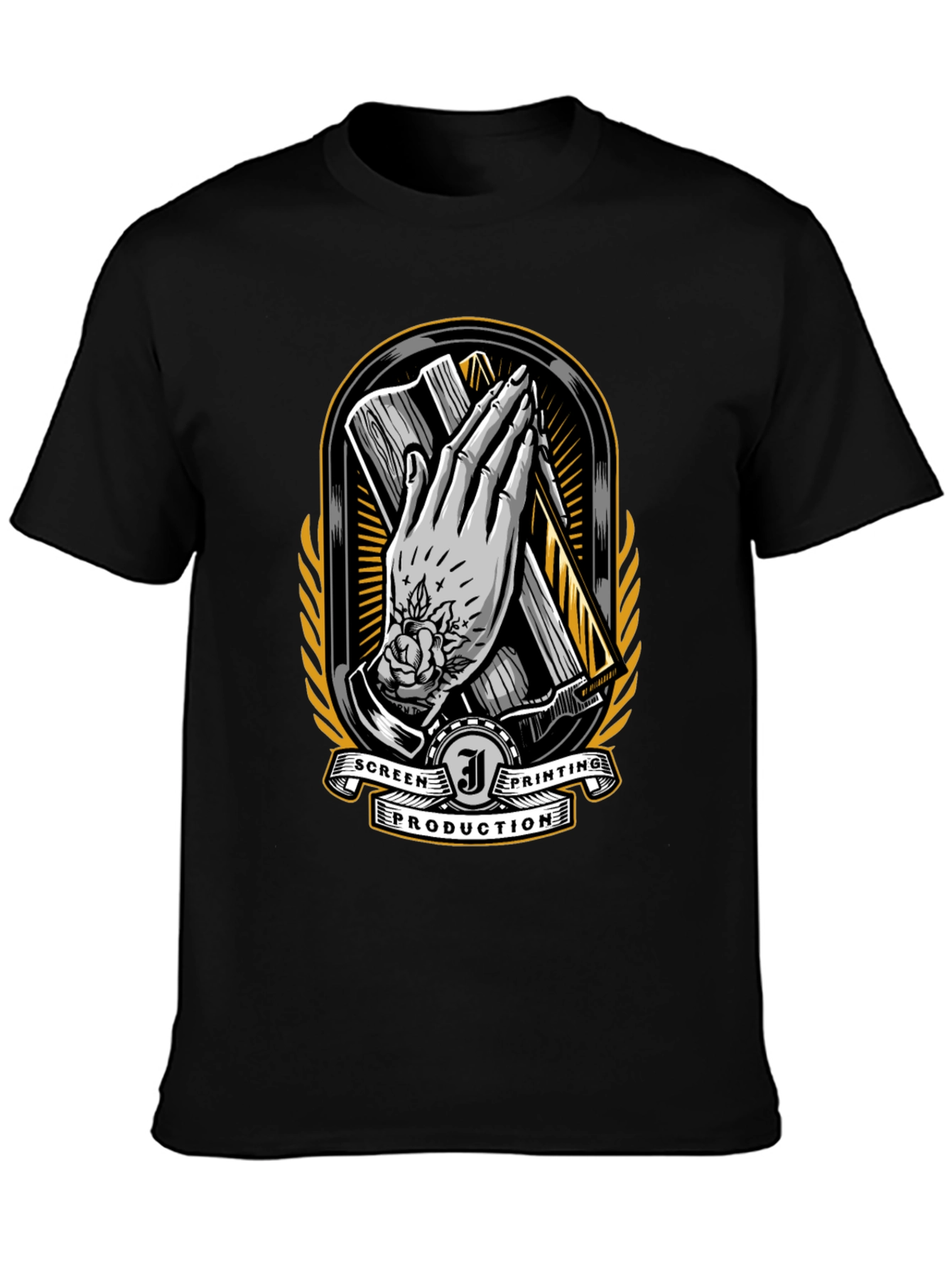 Screen Printing Production T-Shirt