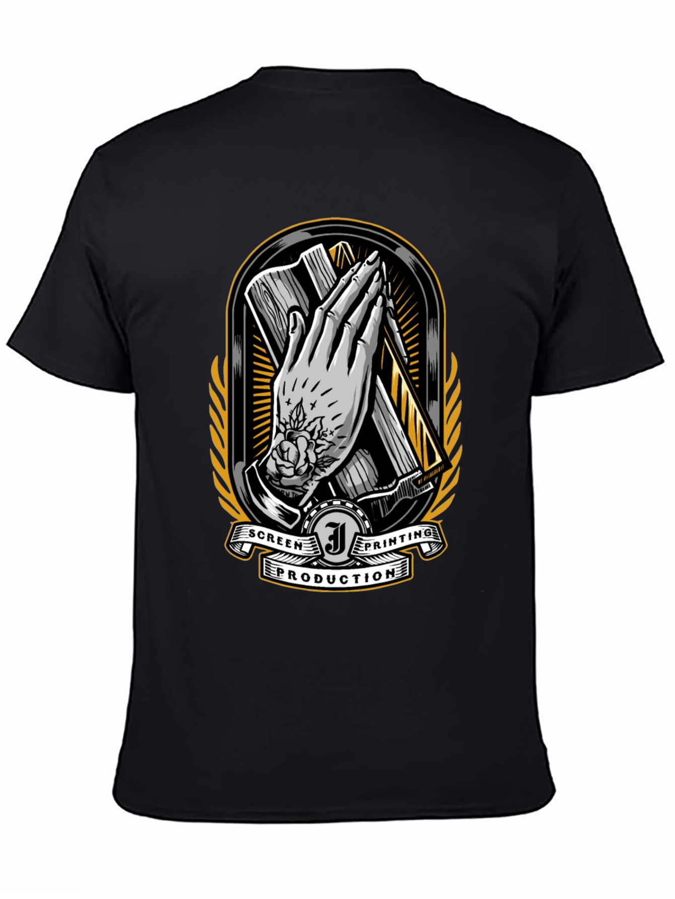 Screen Printing Production T-Shirt