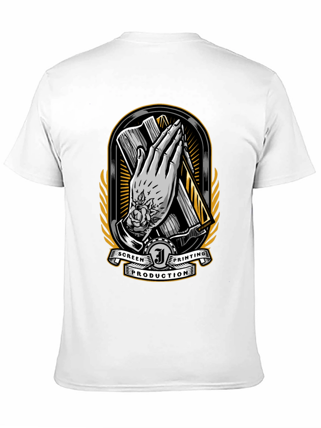 Screen Printing Production T-Shirt