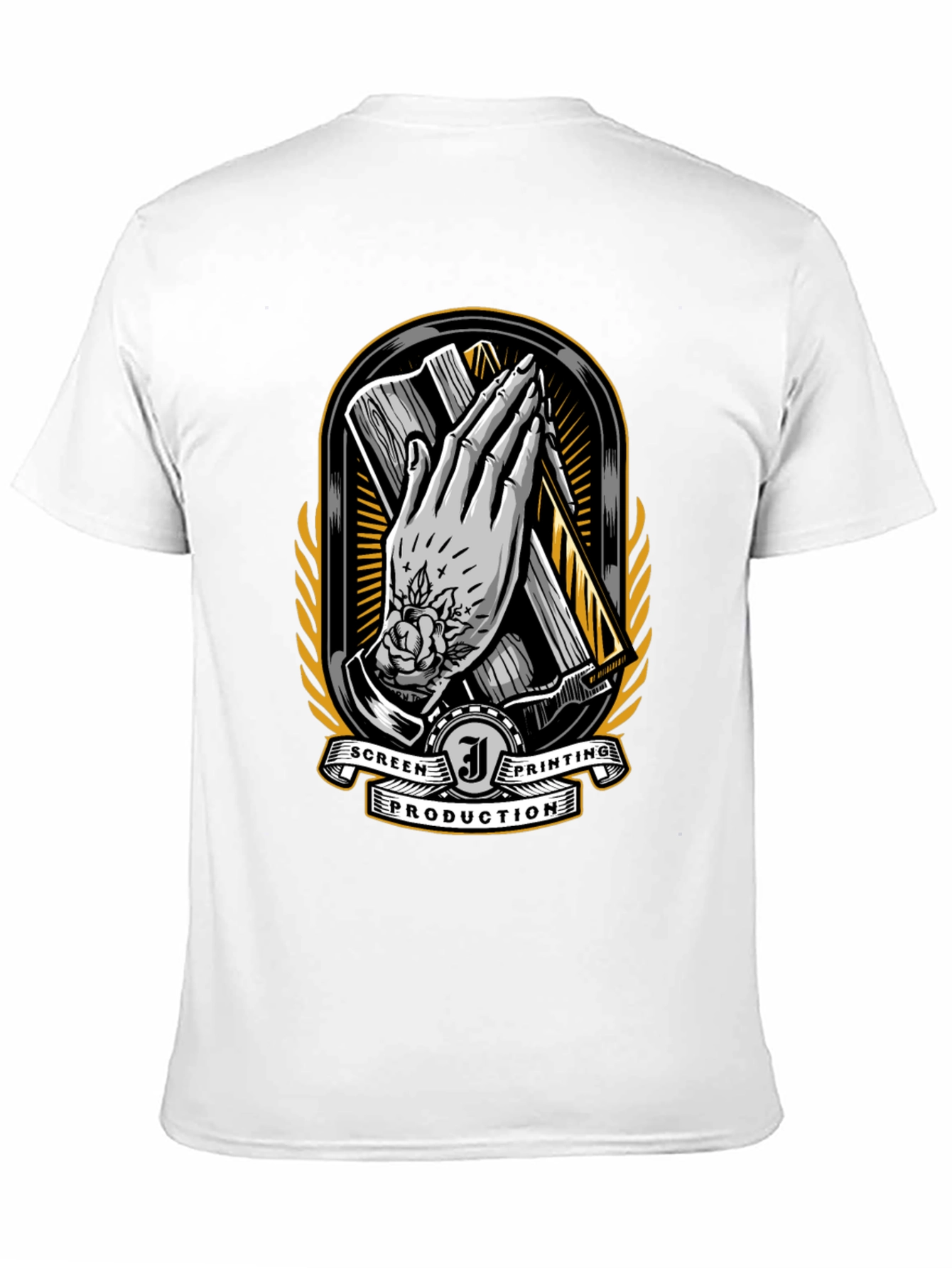 Screen Printing Production T-Shirt