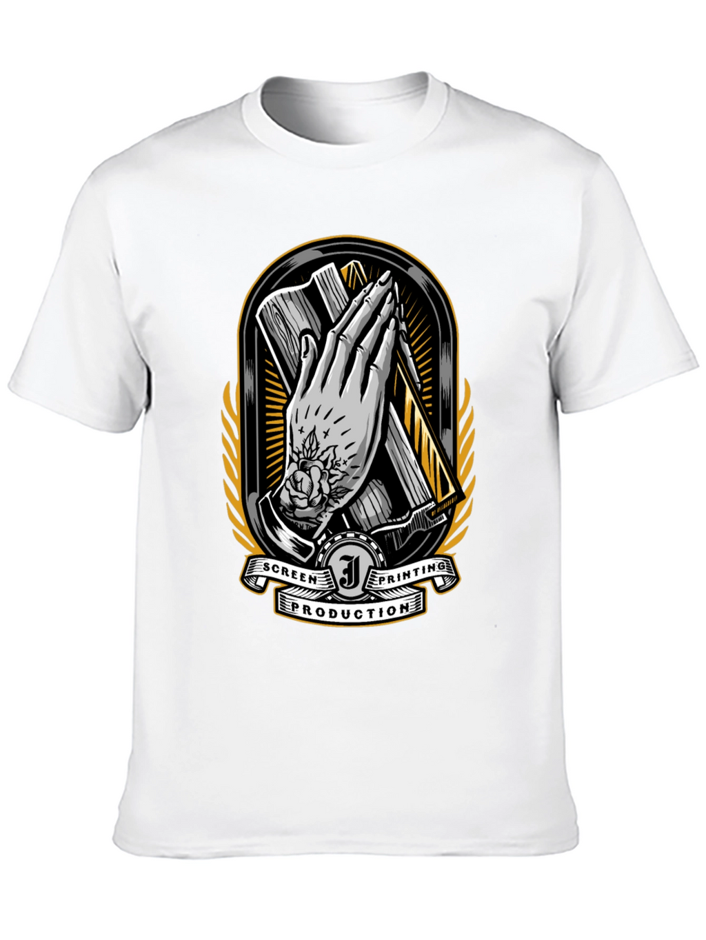 Screen Printing Production T-Shirt