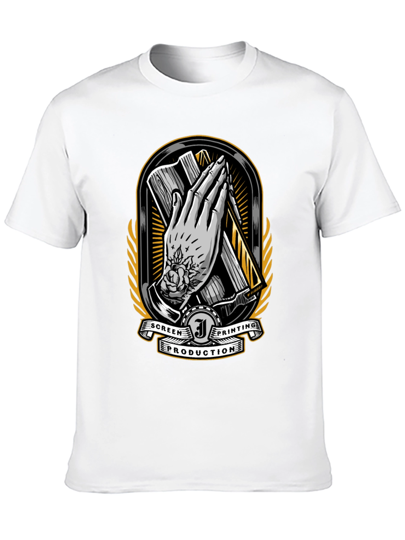 Screen Printing Production T-Shirt