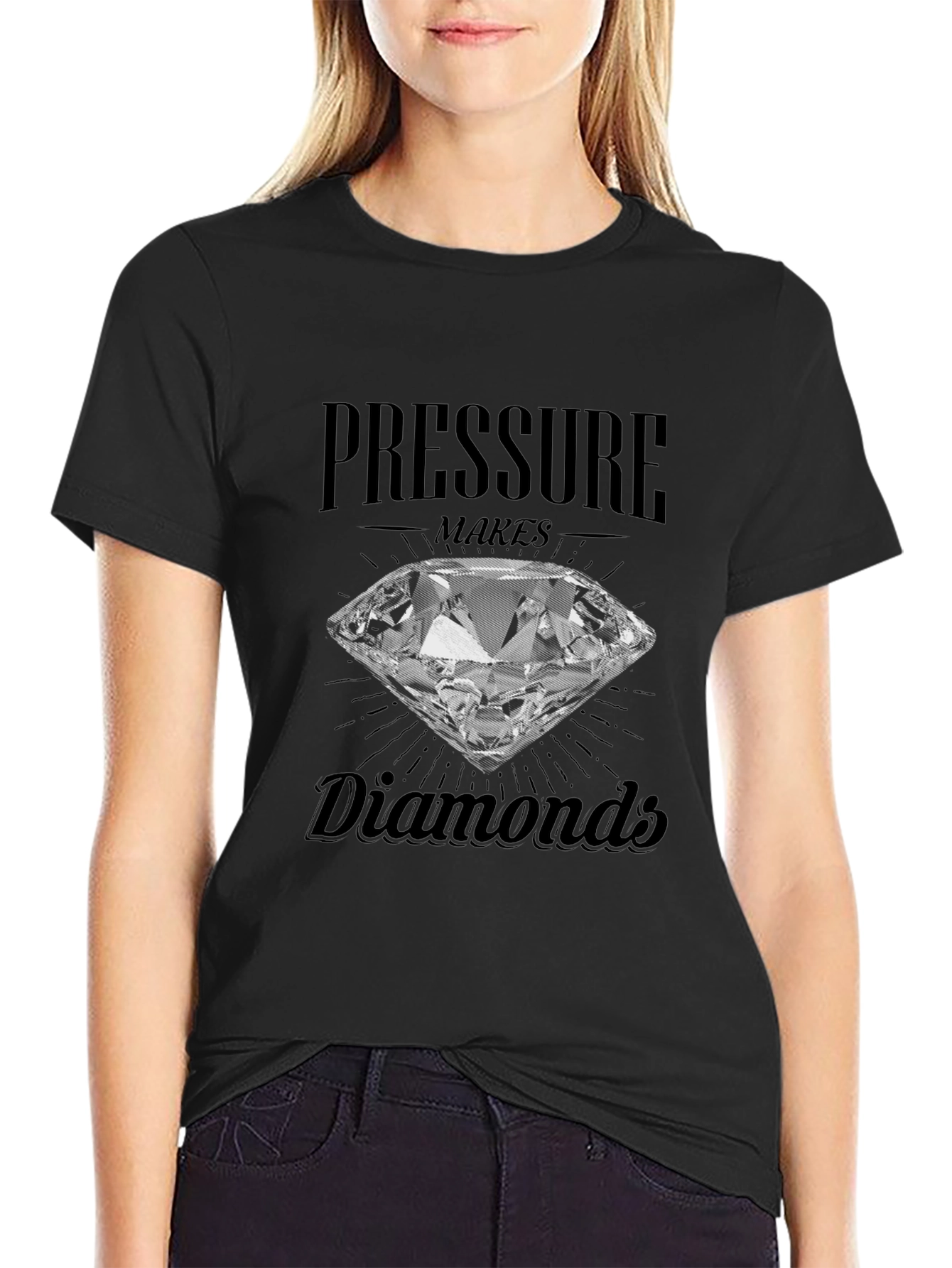 Pressure Makes Diamonds Graphic T-Shirt