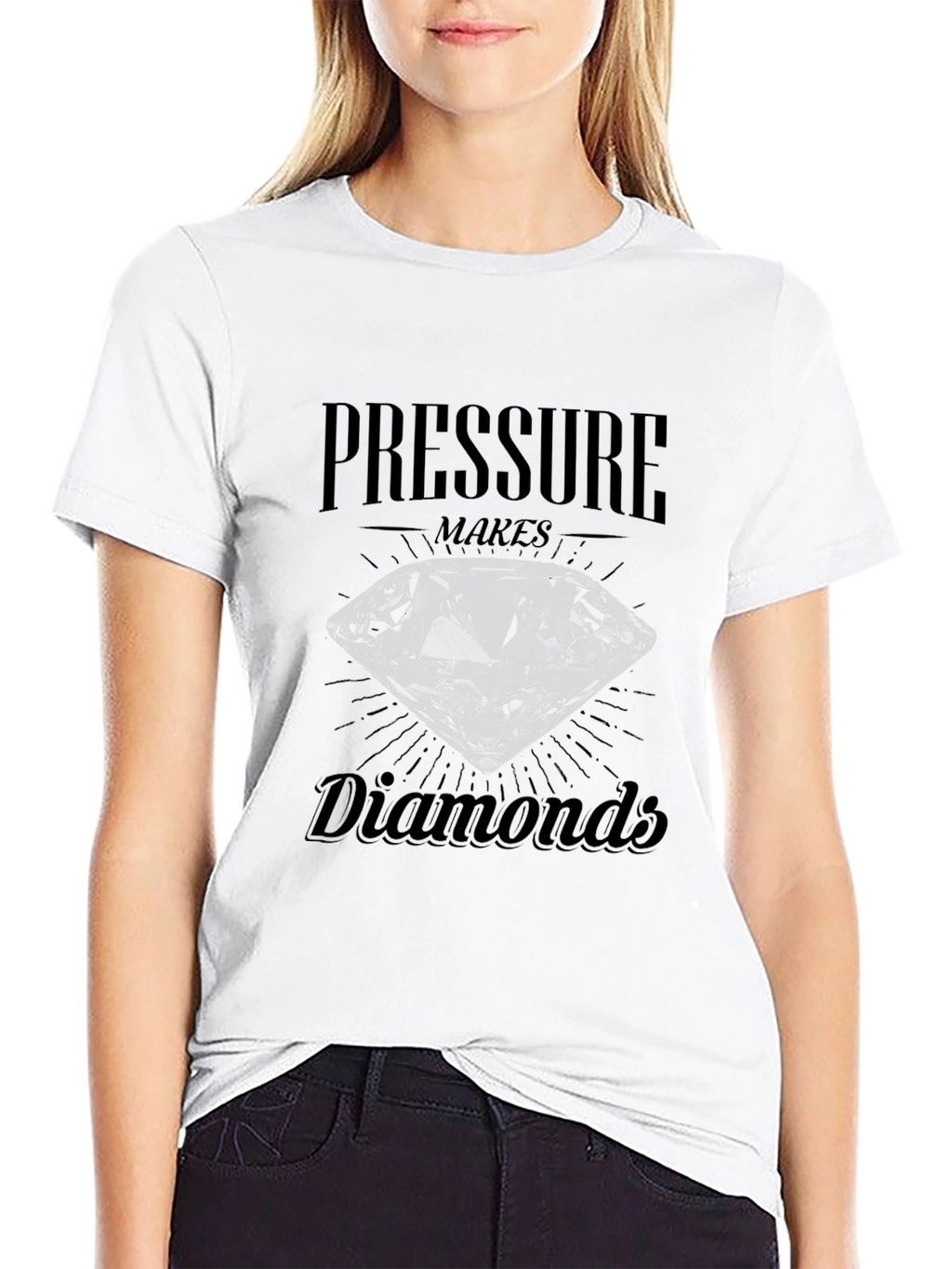 Pressure Makes Diamonds Graphic T-Shirt