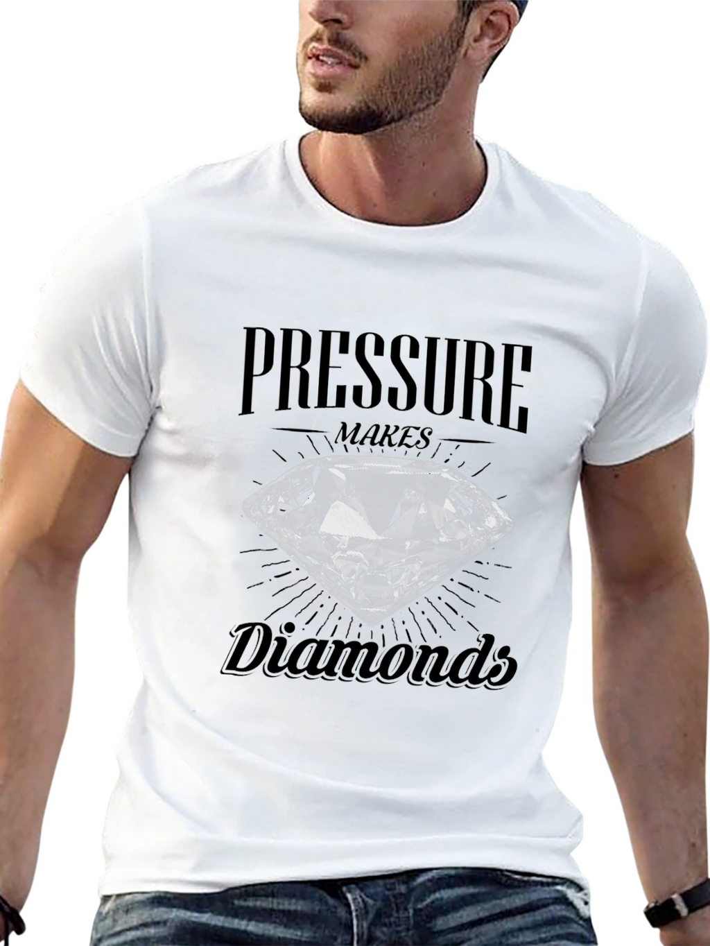 Pressure Makes Diamonds Graphic T-Shirt
